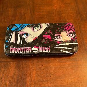 Monster High Pencil Case Make up Case Doll Clothing Case 2012 Mattel